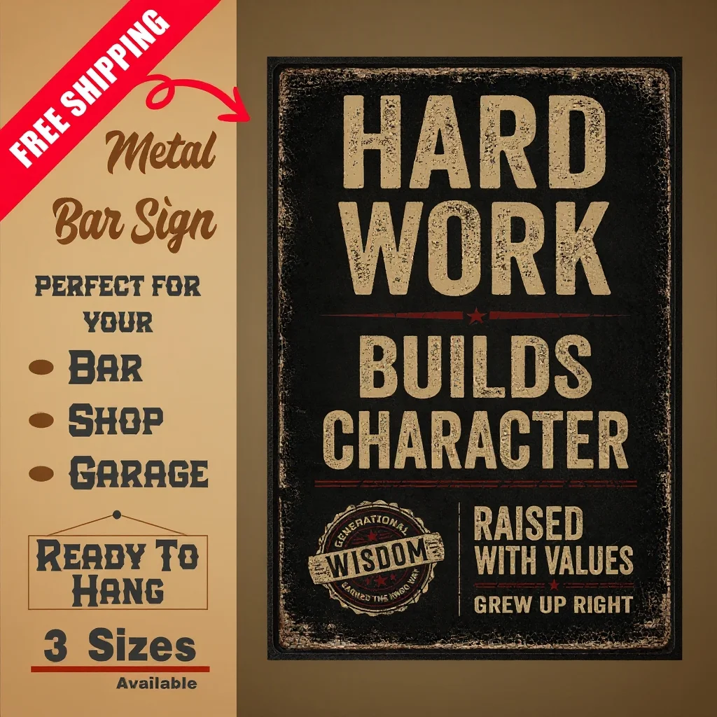 Hard Work Builds Character 5