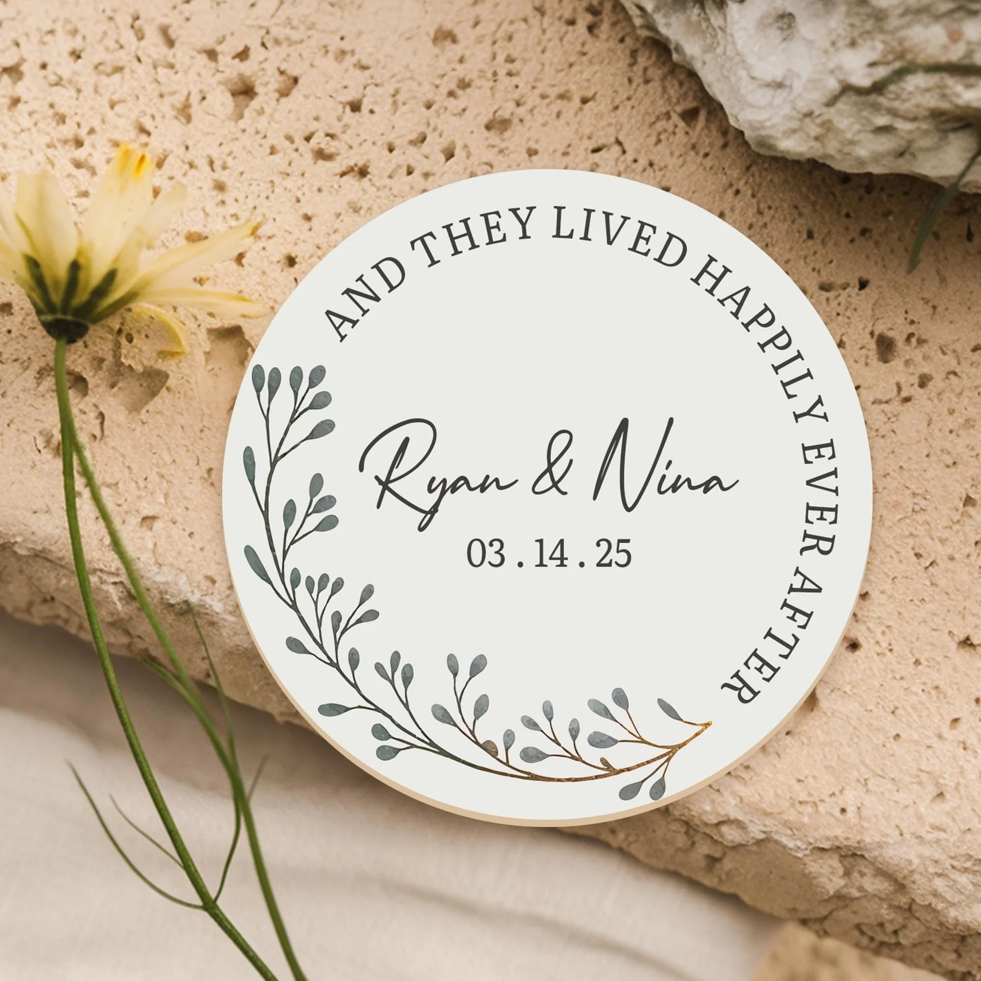 Full Color Wedding Coasters