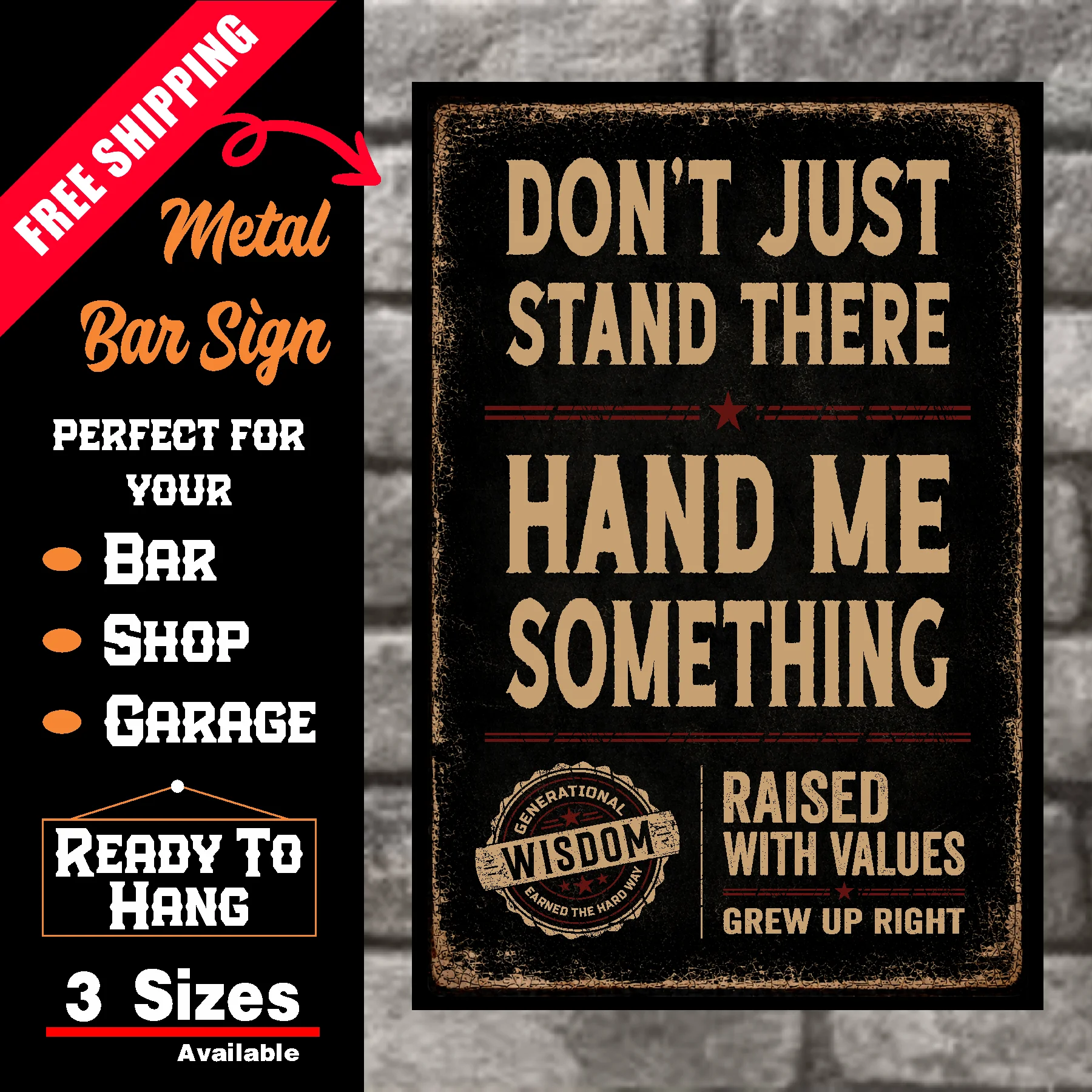 Don't Just Stand There, Hand Me Something