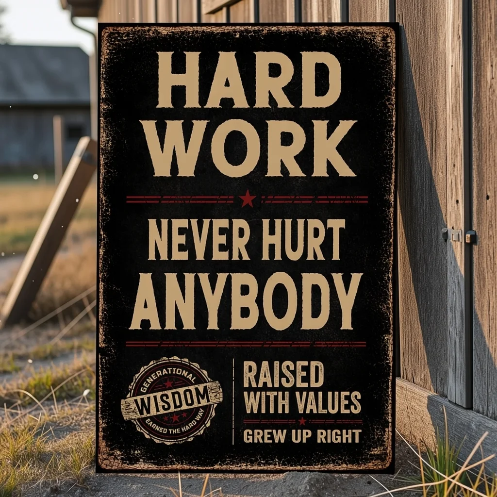 Hard Work Never Hurt Anybody 8