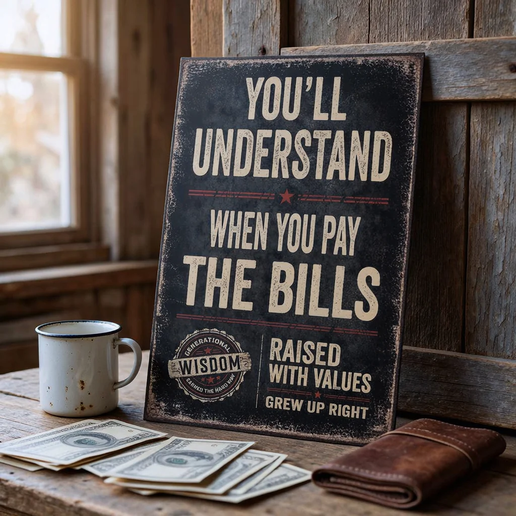 You'll Understand When You Pay The Bills 5