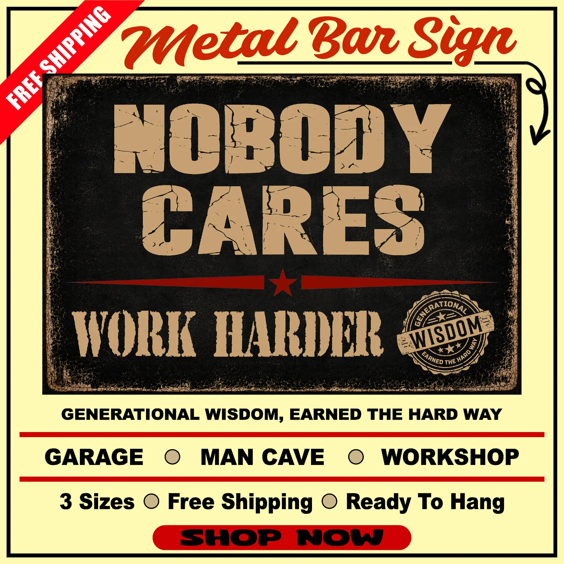 Nobody Cares, Work Harder 4