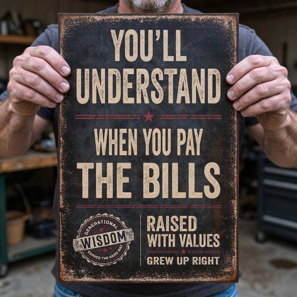 You'll Understand When You Pay The Bills 8