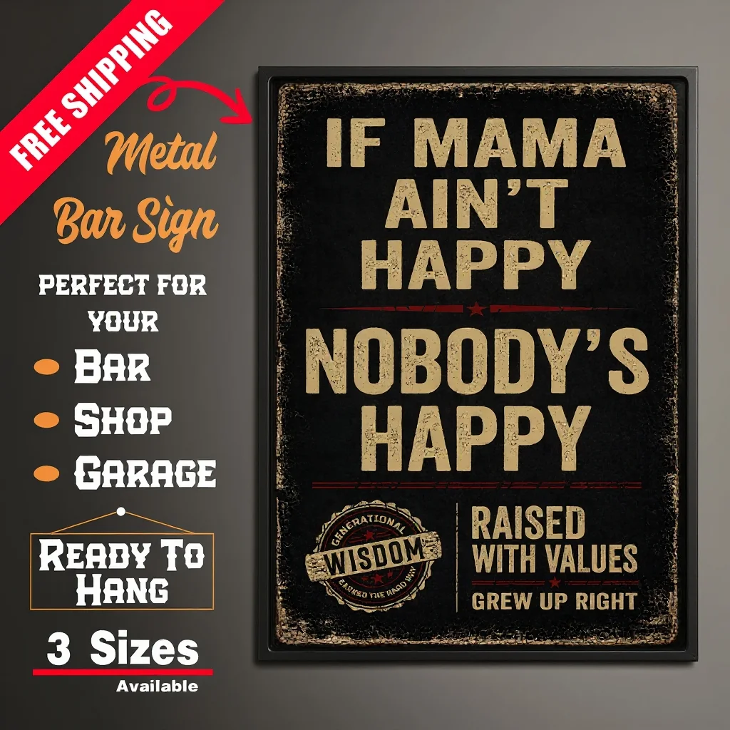 If Mama Ain't Happy, Nobody's Happy - Vertical 8