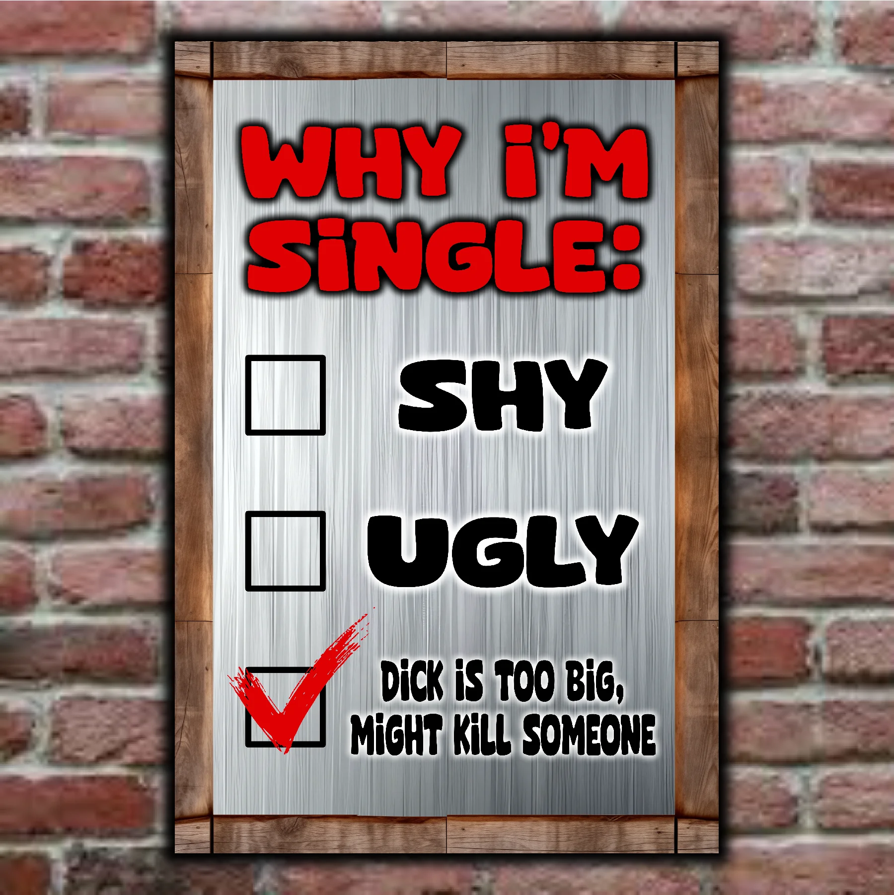 Why I'm Single: Shy, Ugly, Too Big ! 3