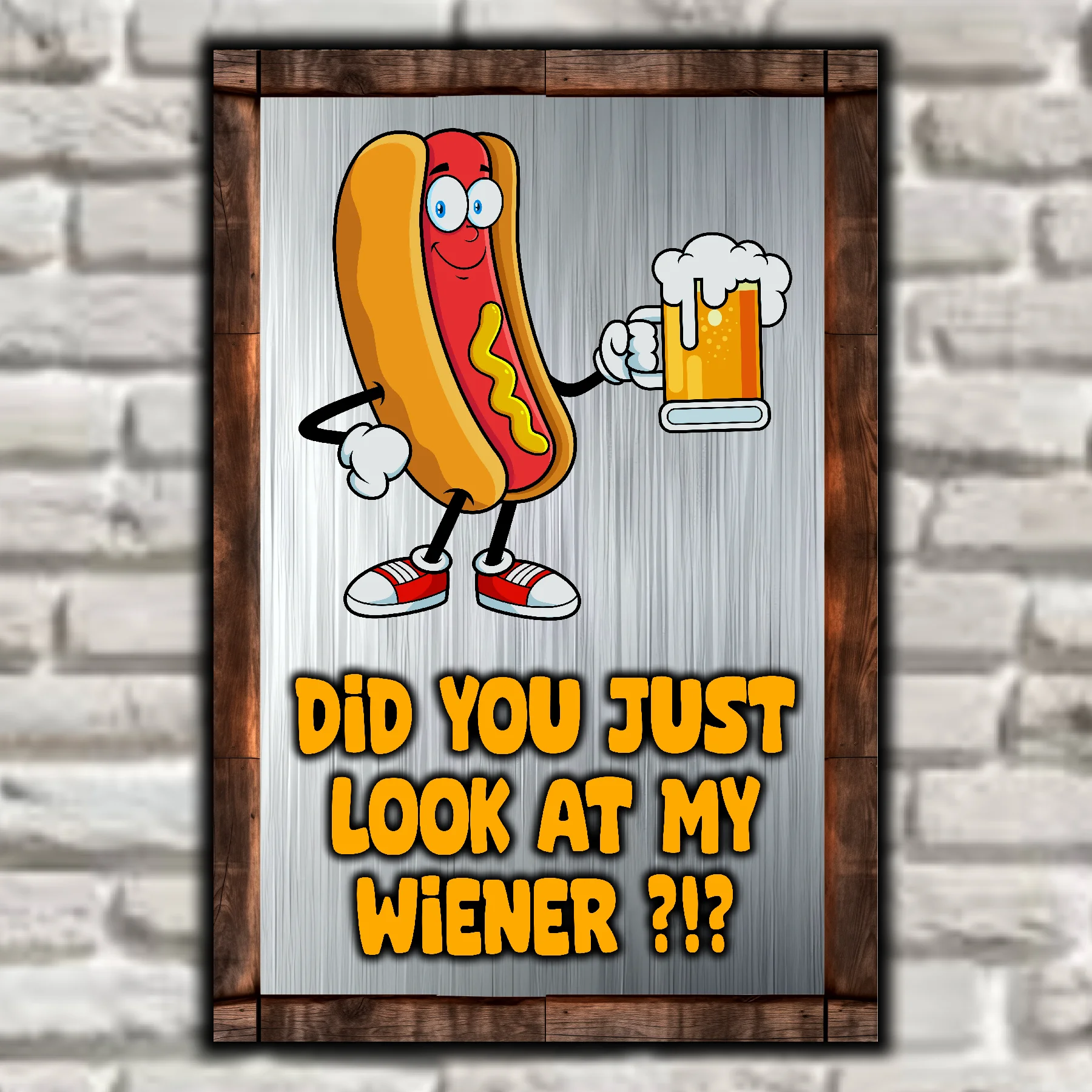 Did You Just Look At My Wiener? 9