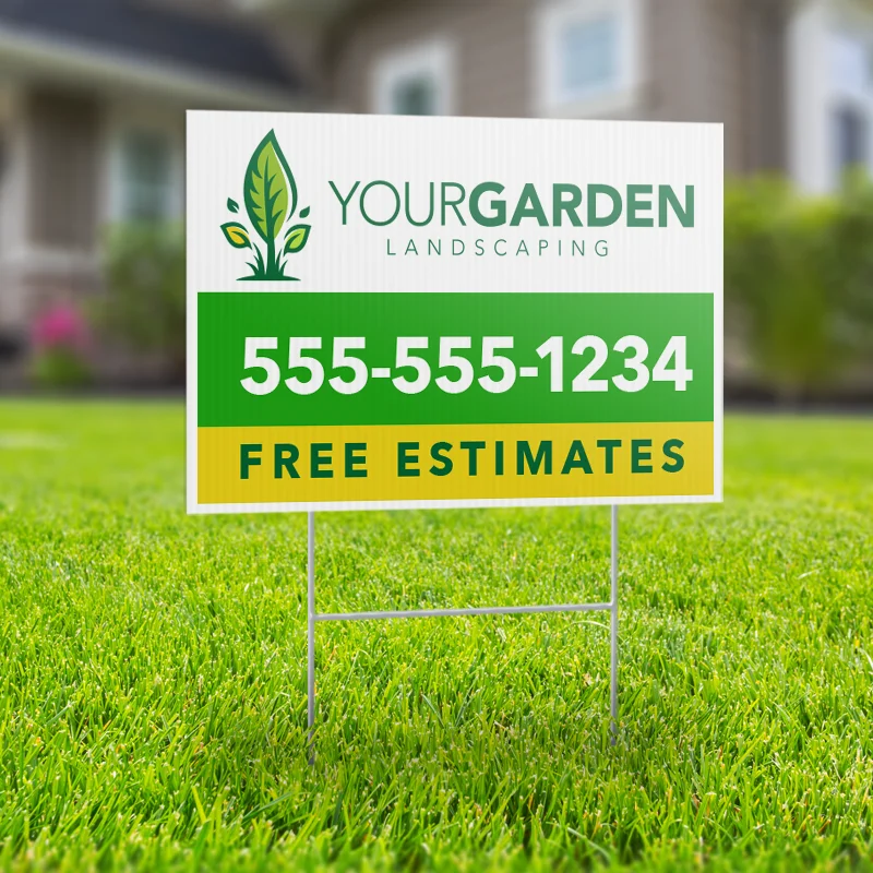 Custom Yard Signs 5