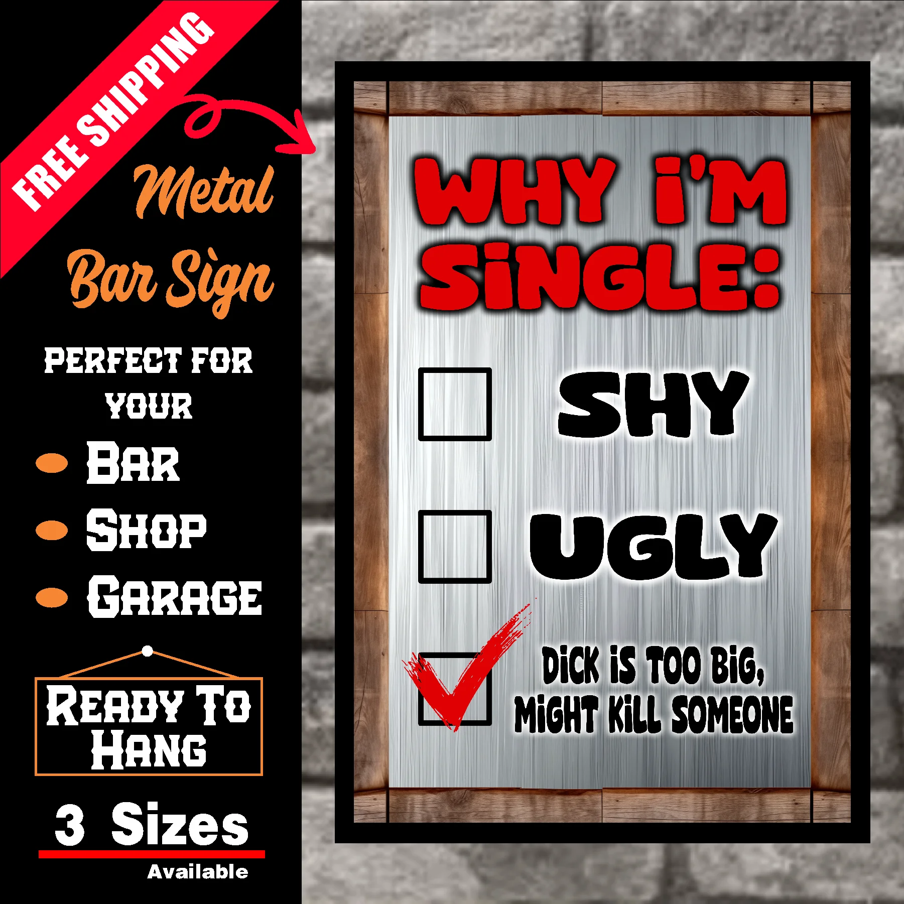 Why I'm Single: Shy, Ugly, Too Big ! 8