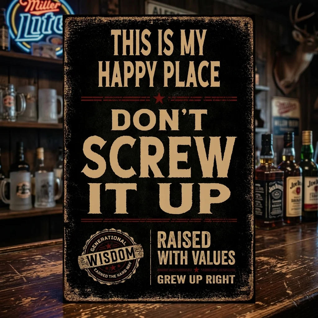 This Is My Happy Place | Don't Screw It Up