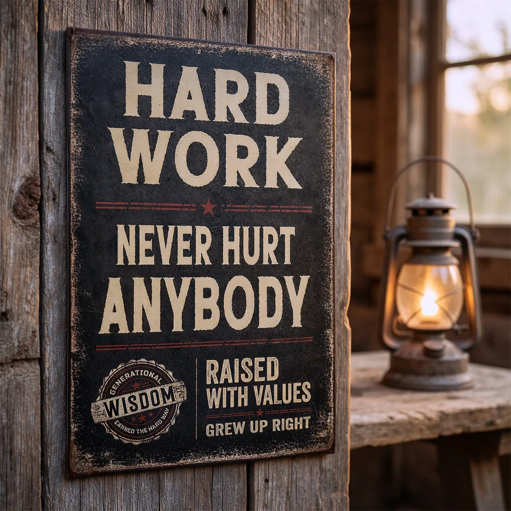 Hard Work Never Hurt Anybody 7