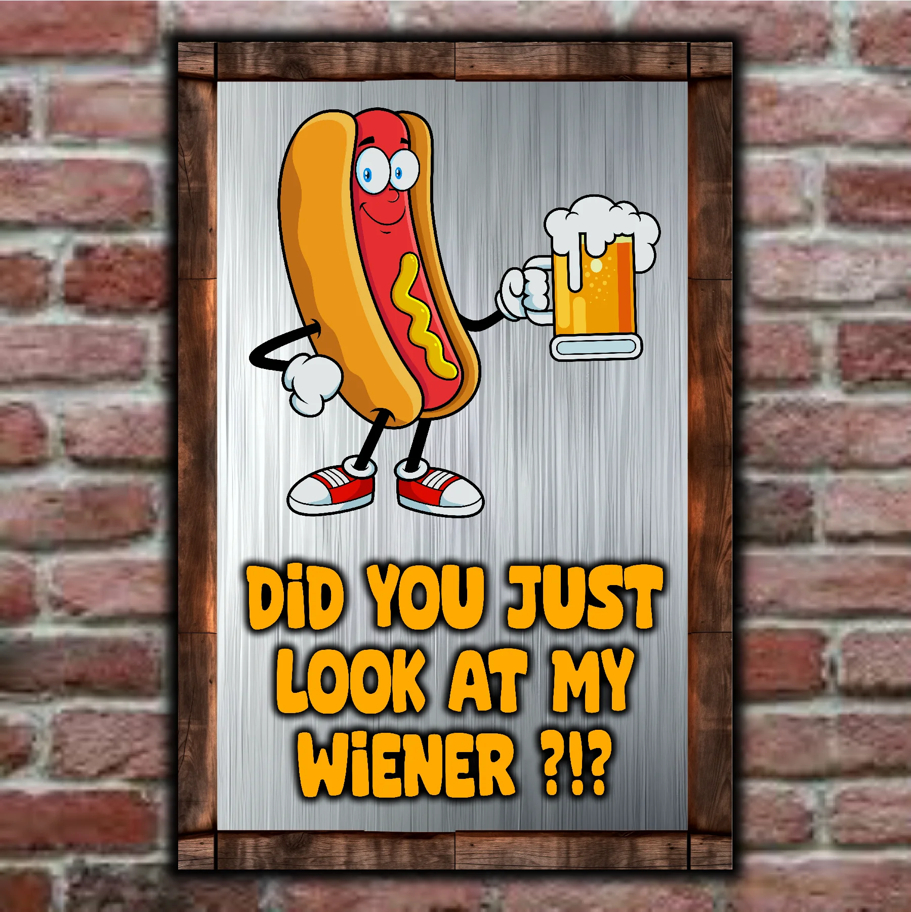 Did You Just Look At My Wiener? 7