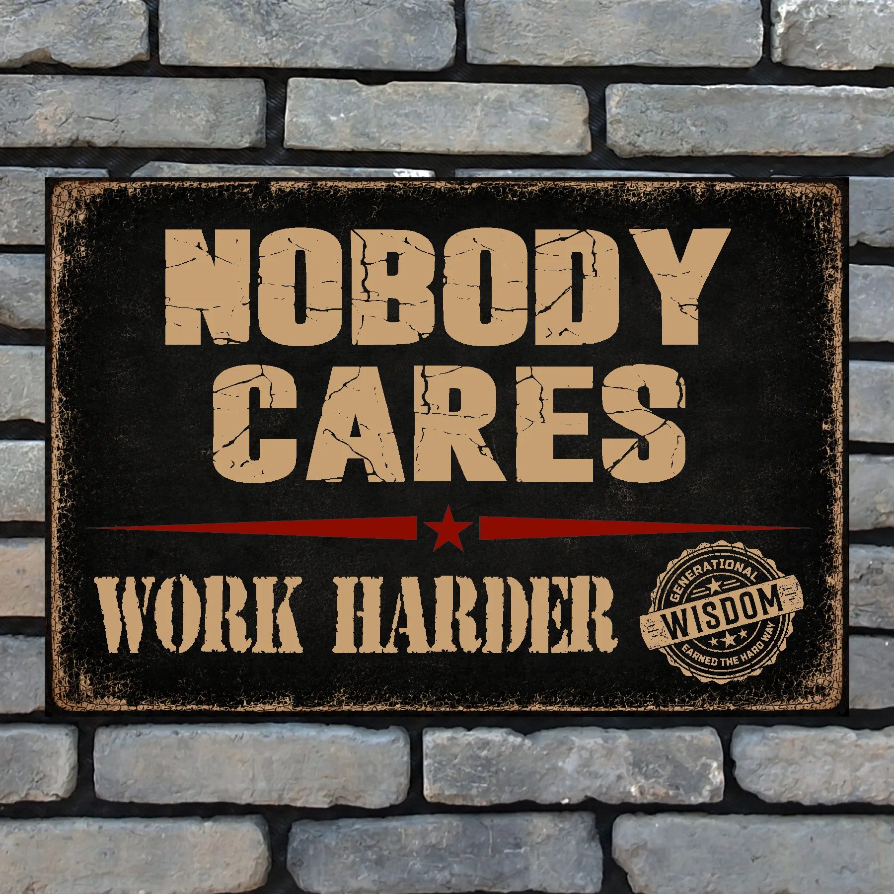 Nobody Cares, Work Harder