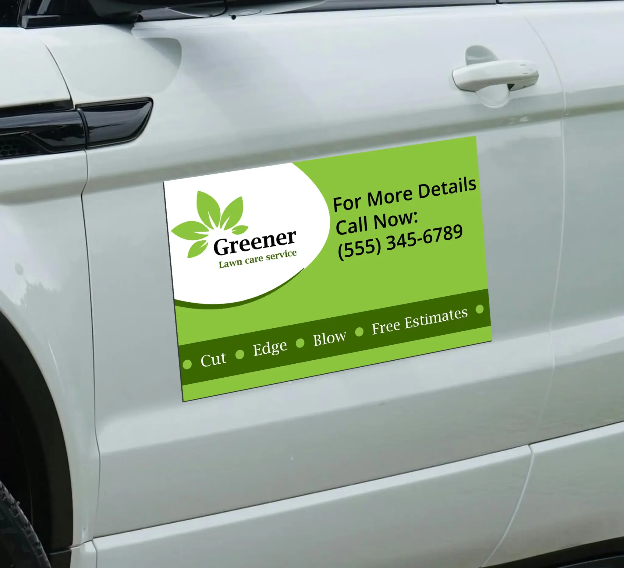 Custom Magnetic Vehicle Signs 4