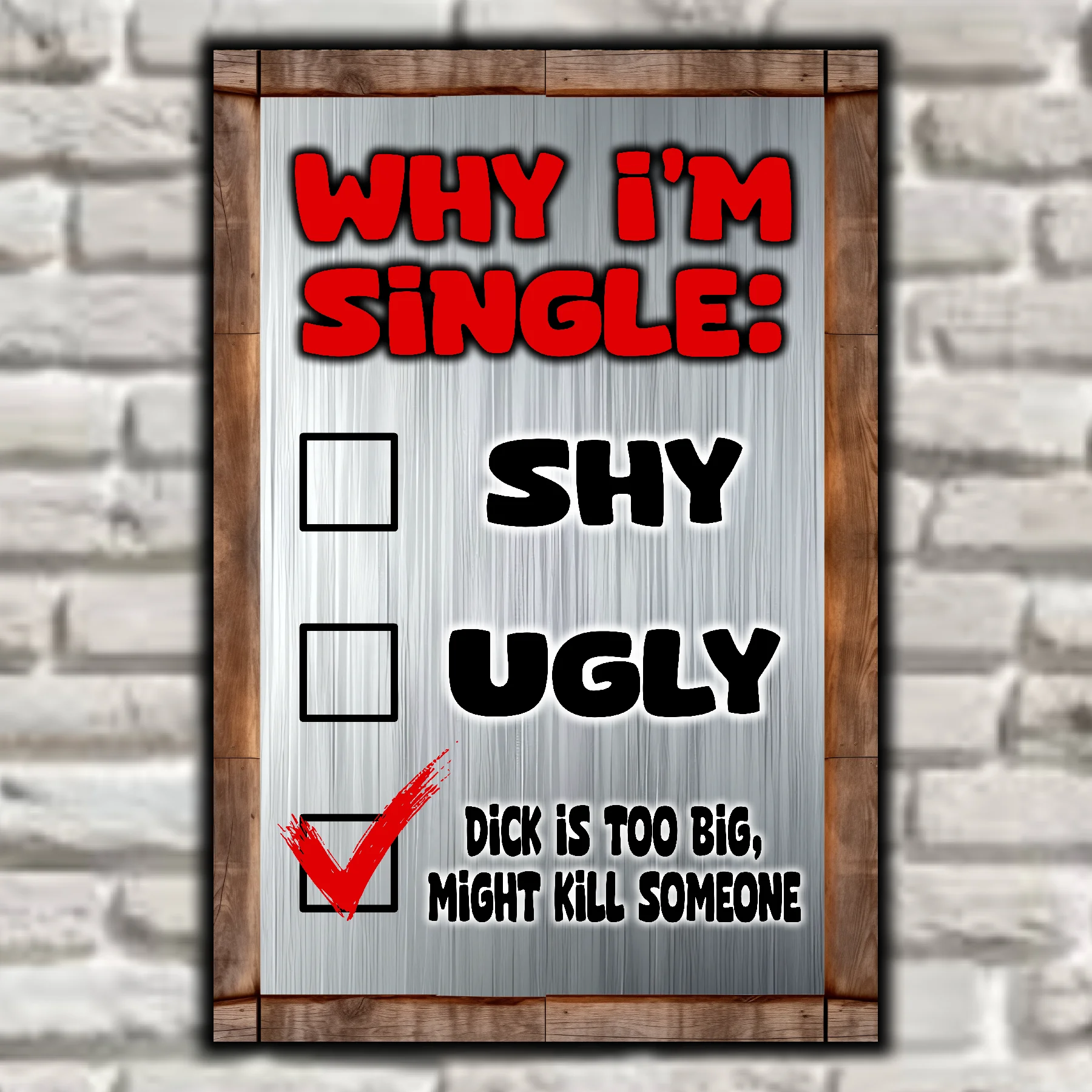 Why I'm Single: Shy, Ugly, Too Big ! 5