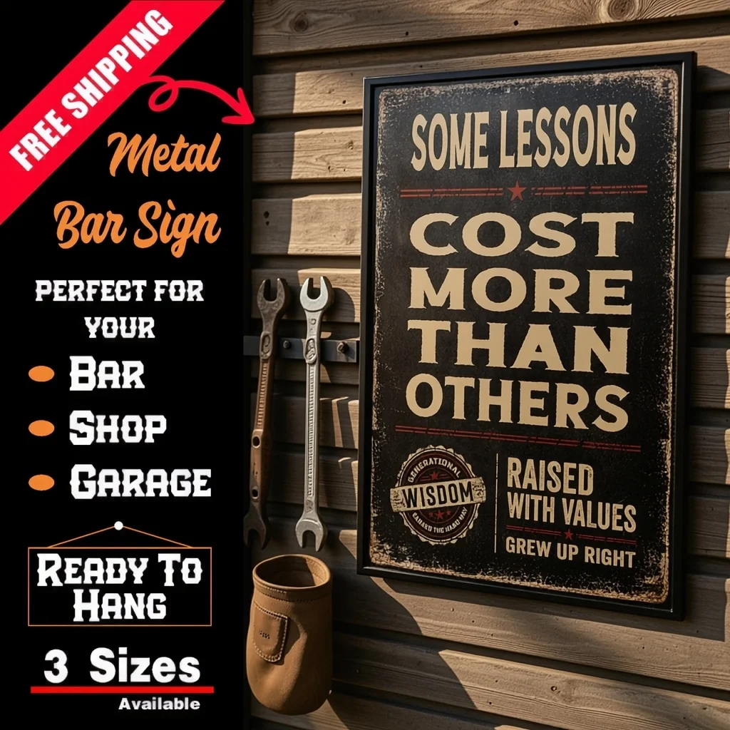Some Lessons Cost More Than Others 9