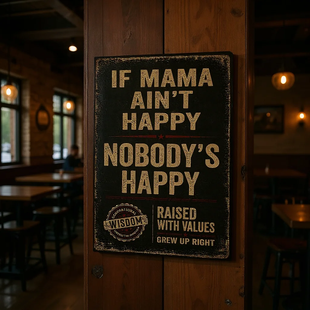 If Mama Ain't Happy, Nobody's Happy - Vertical 9