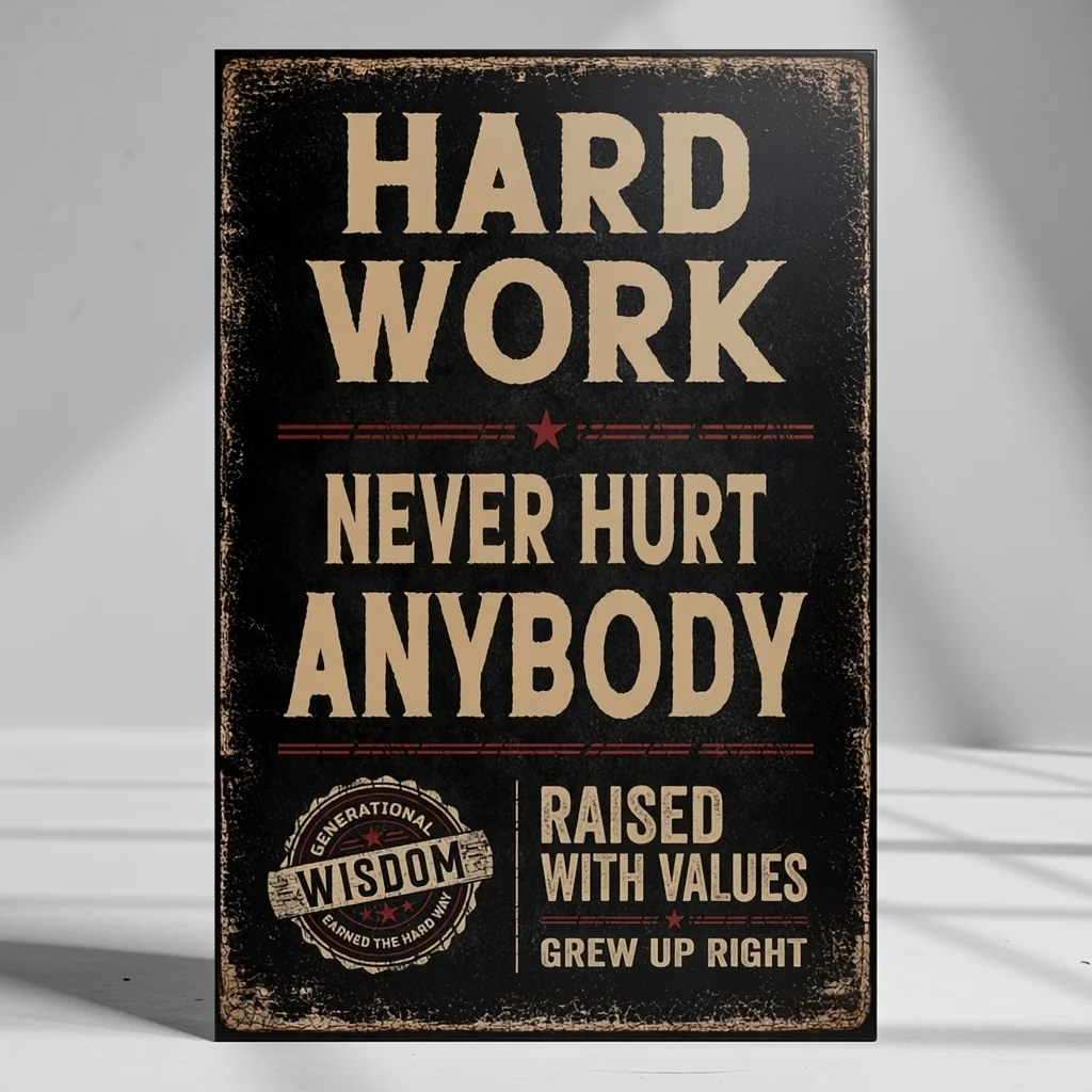 Hard Work Never Hurt Anybody 10